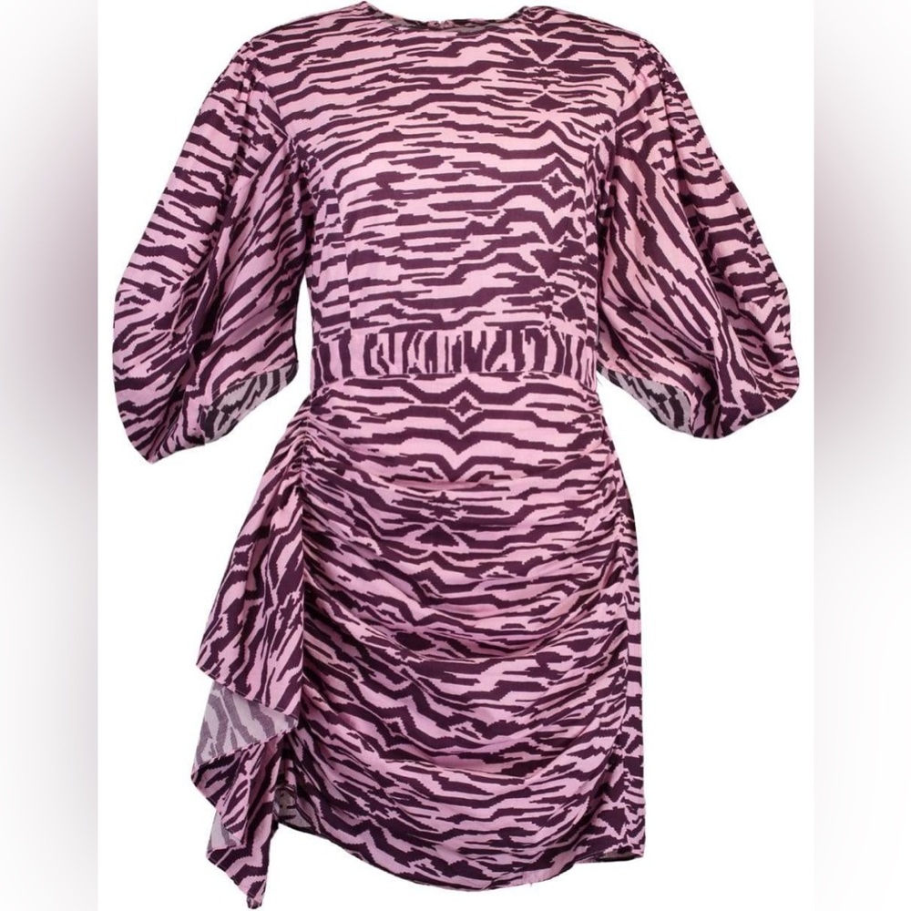Rhode Pia Dress in Zebra Pink